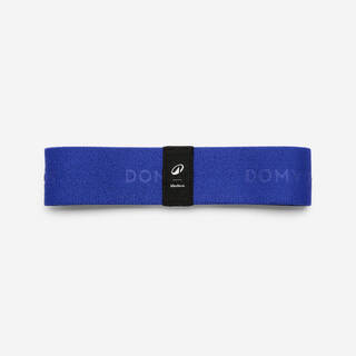 Fitness Medium-Resistance Fabric Band for Glutes - Dark Blue