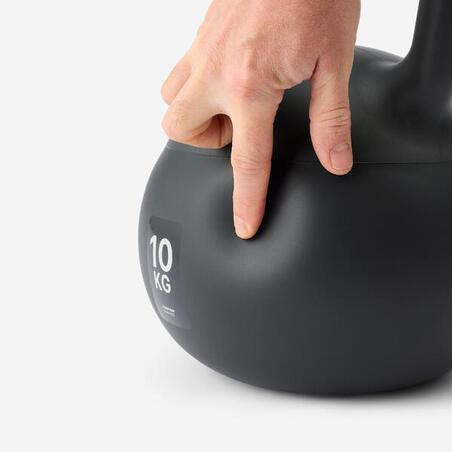 Гиря Home для силових тренувань 10 кг сіра