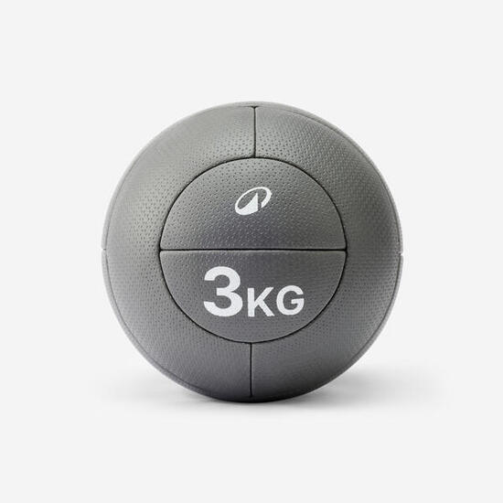 Medecine ball 3 KG, gris