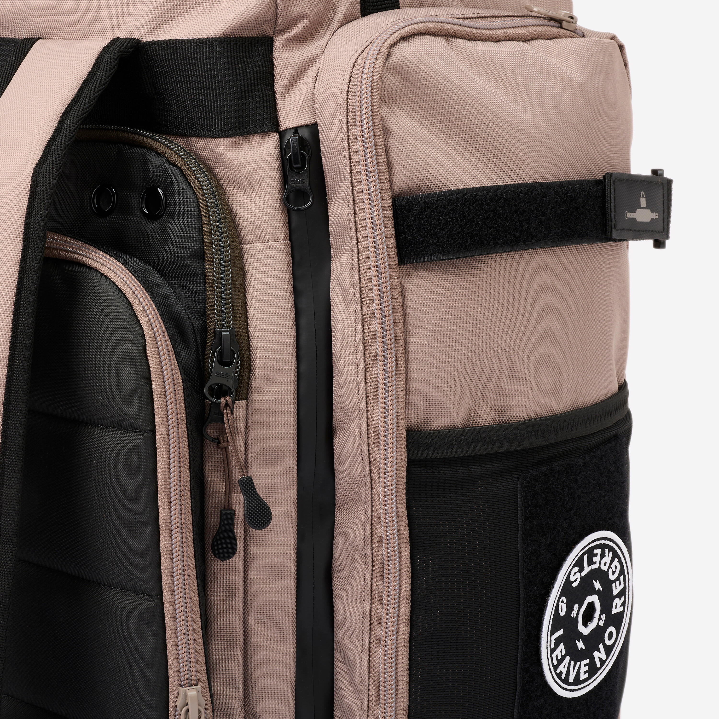Tasche für Kraft- und Crosstraining 50 L mit Iso-Tasche, mauve 9/11