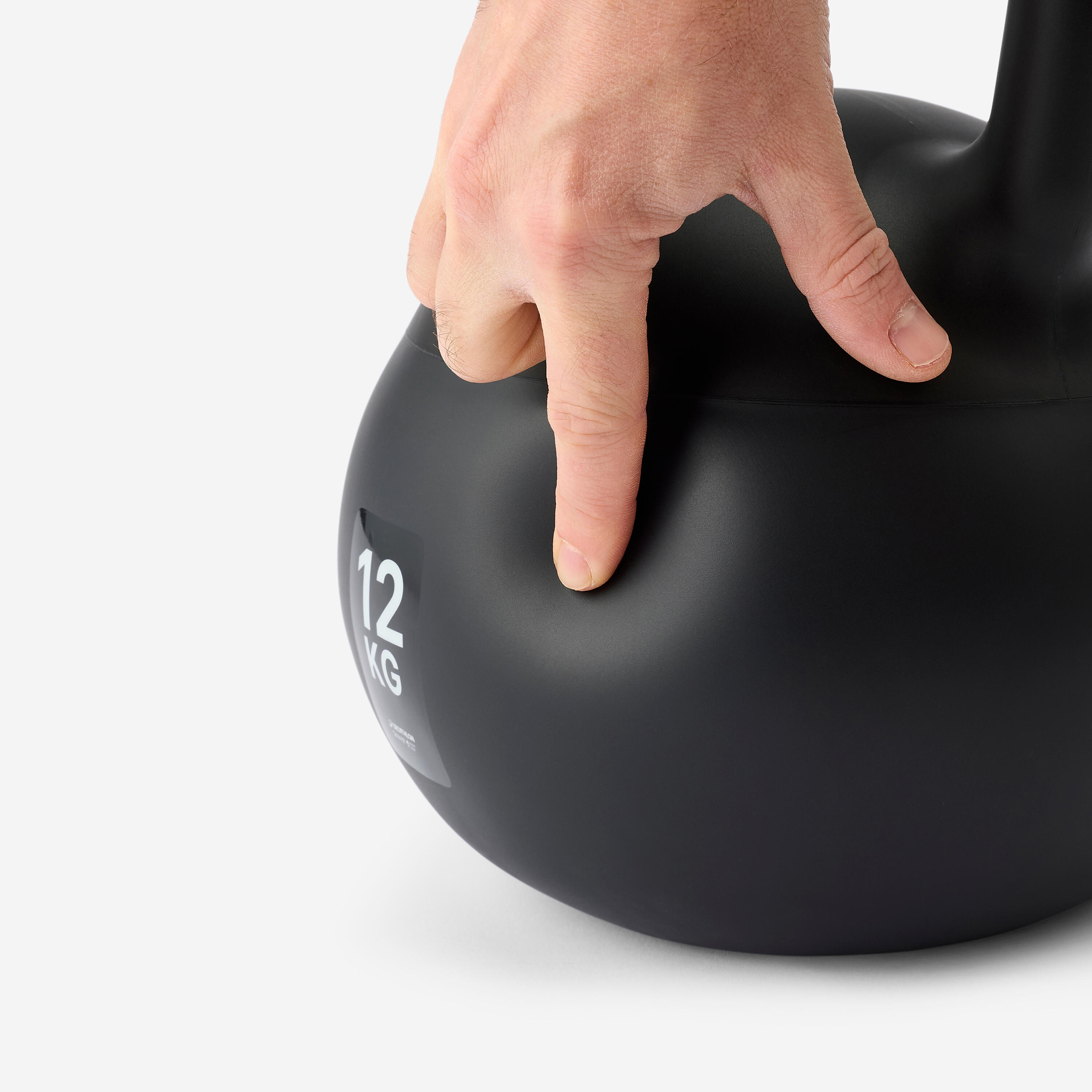 Kettlebell Home 12 KG, preto 5/9
