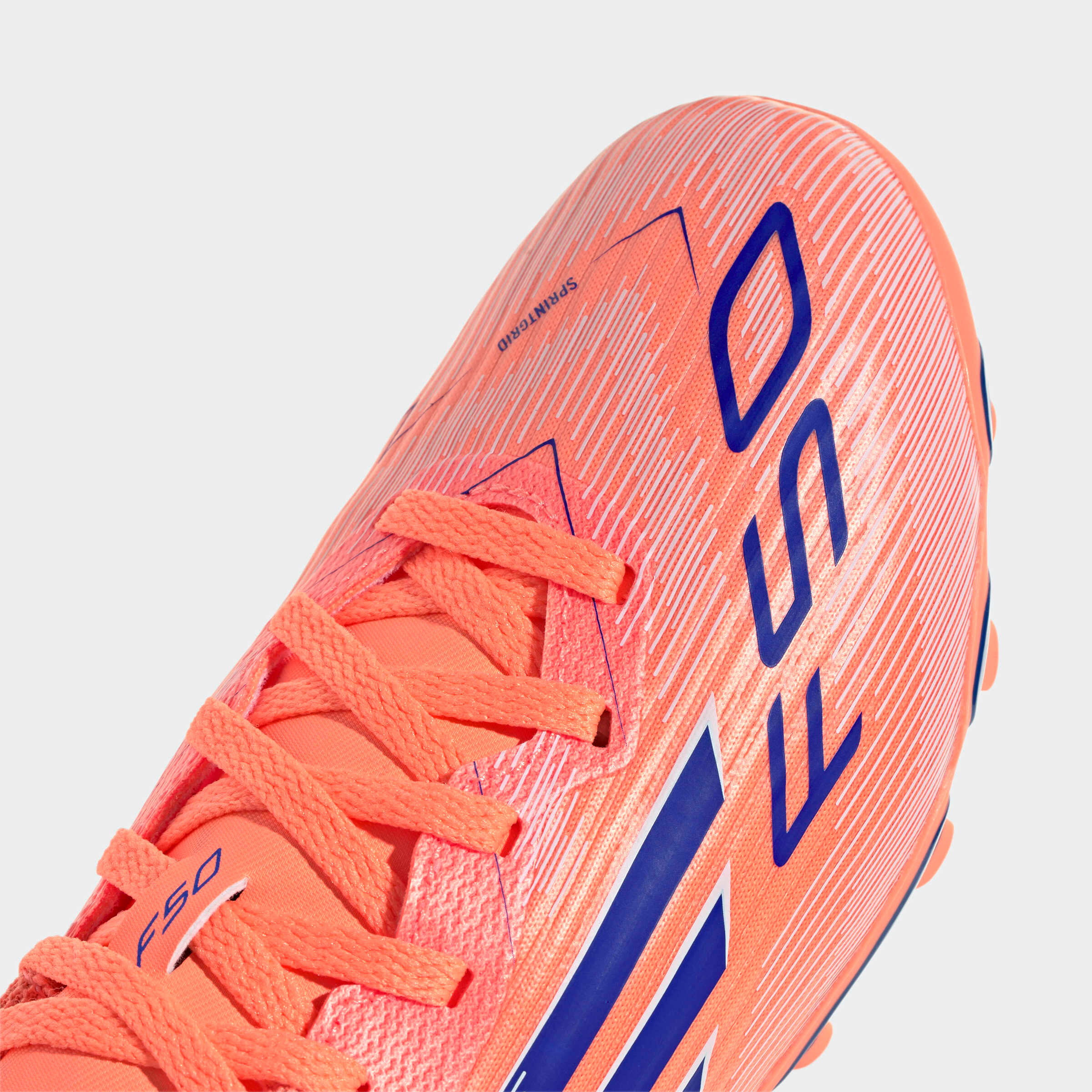 Chuteiras de Futebol Criança F50 LEAGUE Multipiso Laranja 3/10