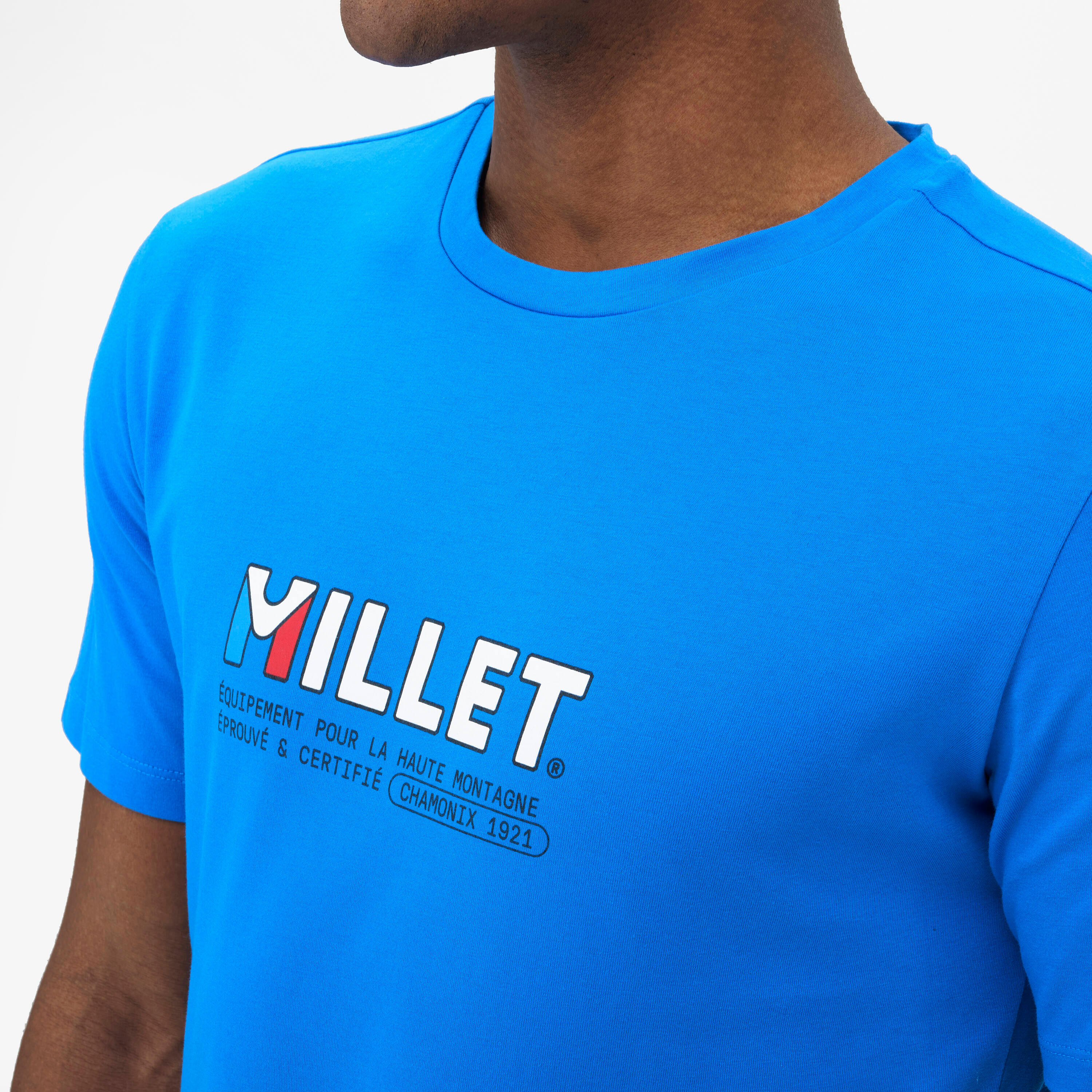 *FR T-SHIRT  Millet Bleu homme 4/4