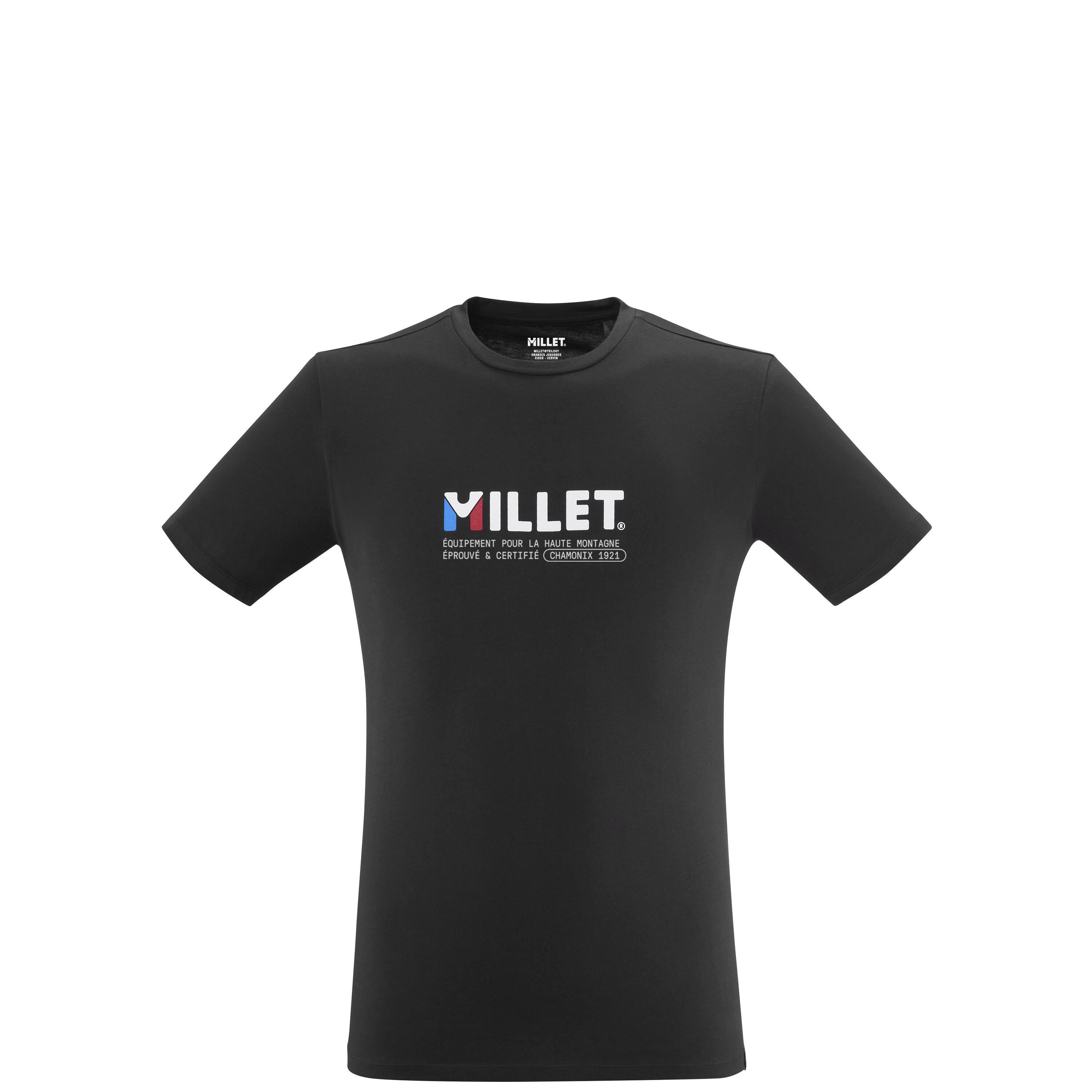 *FR T-SHIRT  Millet noir homme 4/4