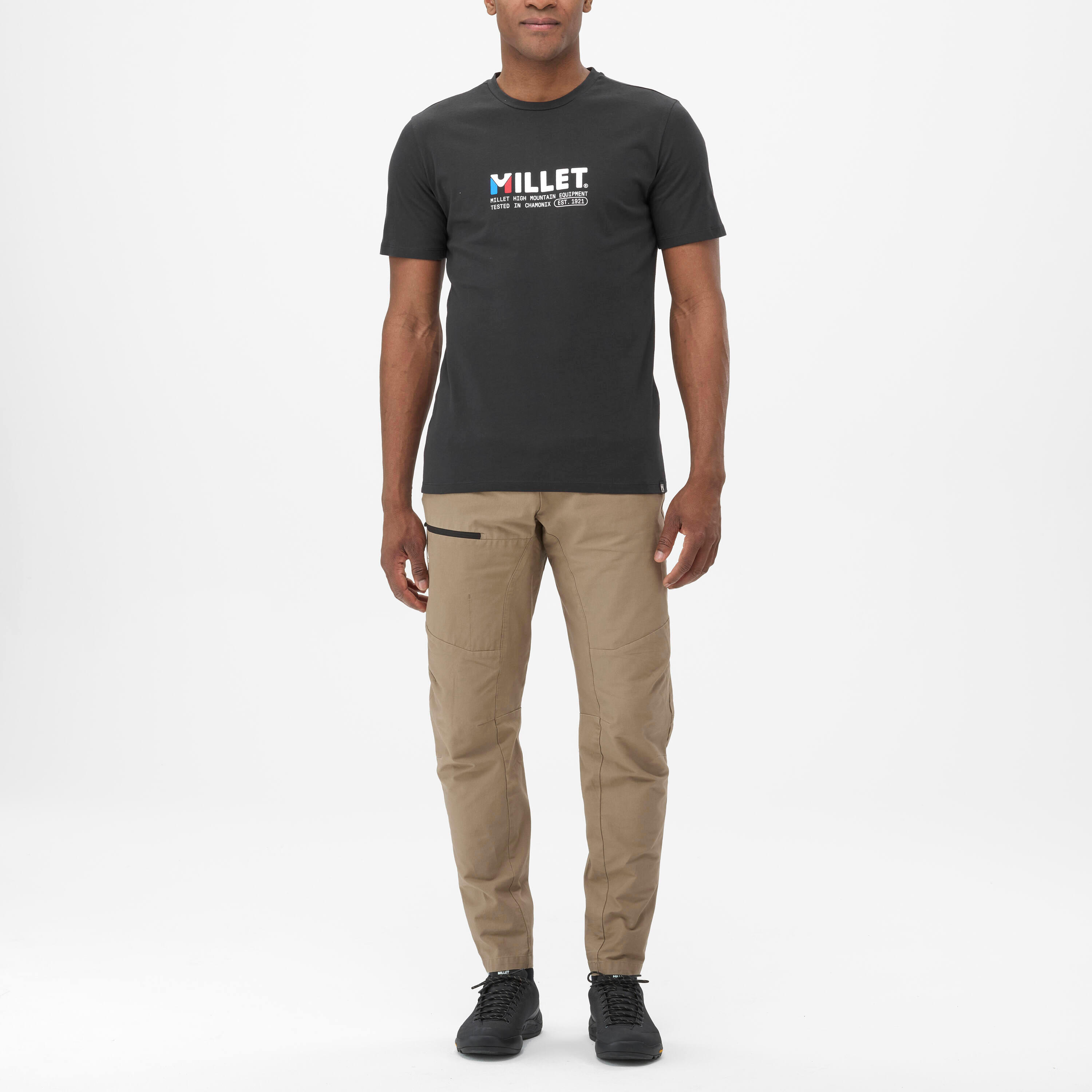 *FR T-SHIRT  Millet noir homme 2/4