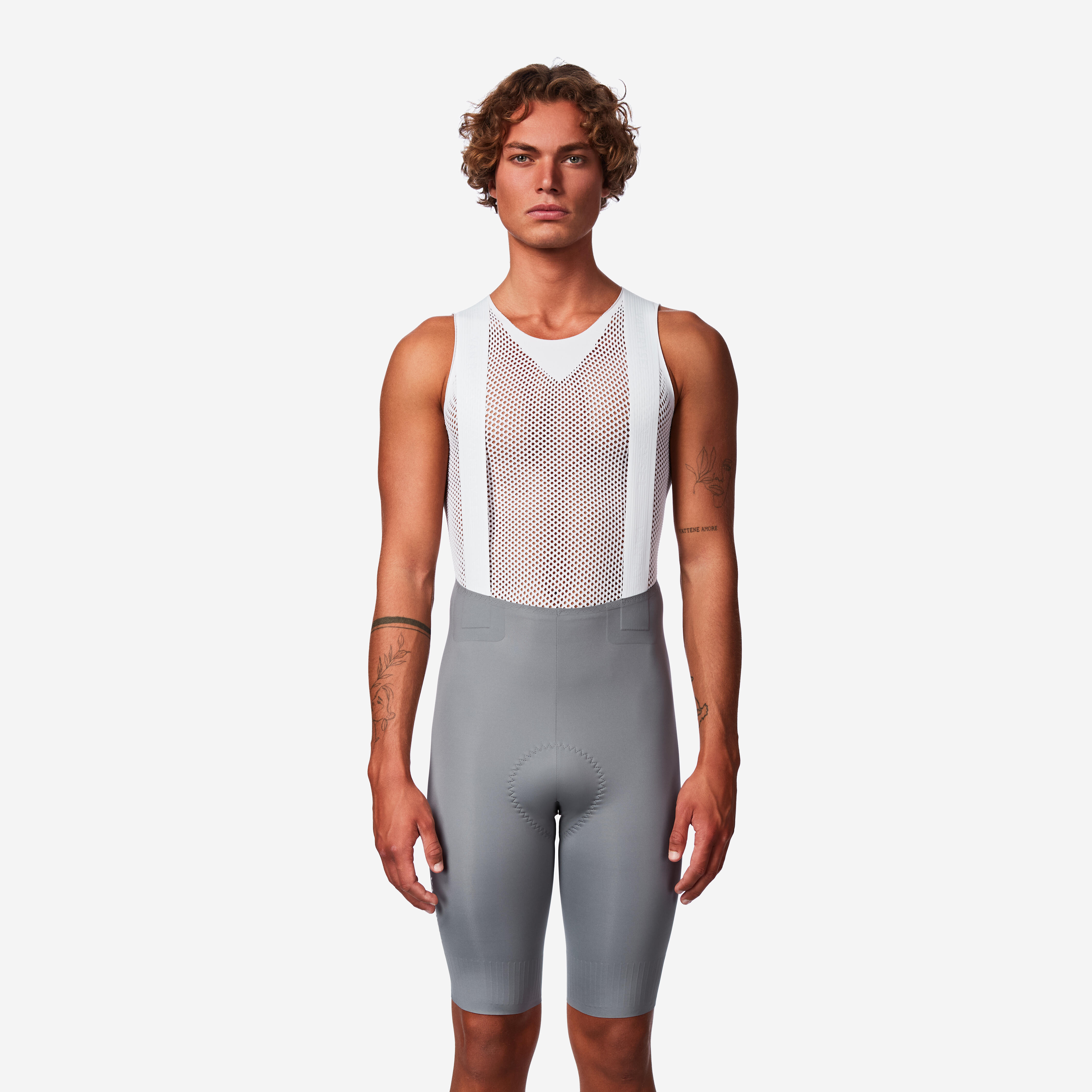 Men's road cycling shorts, RCR-R 5 grey