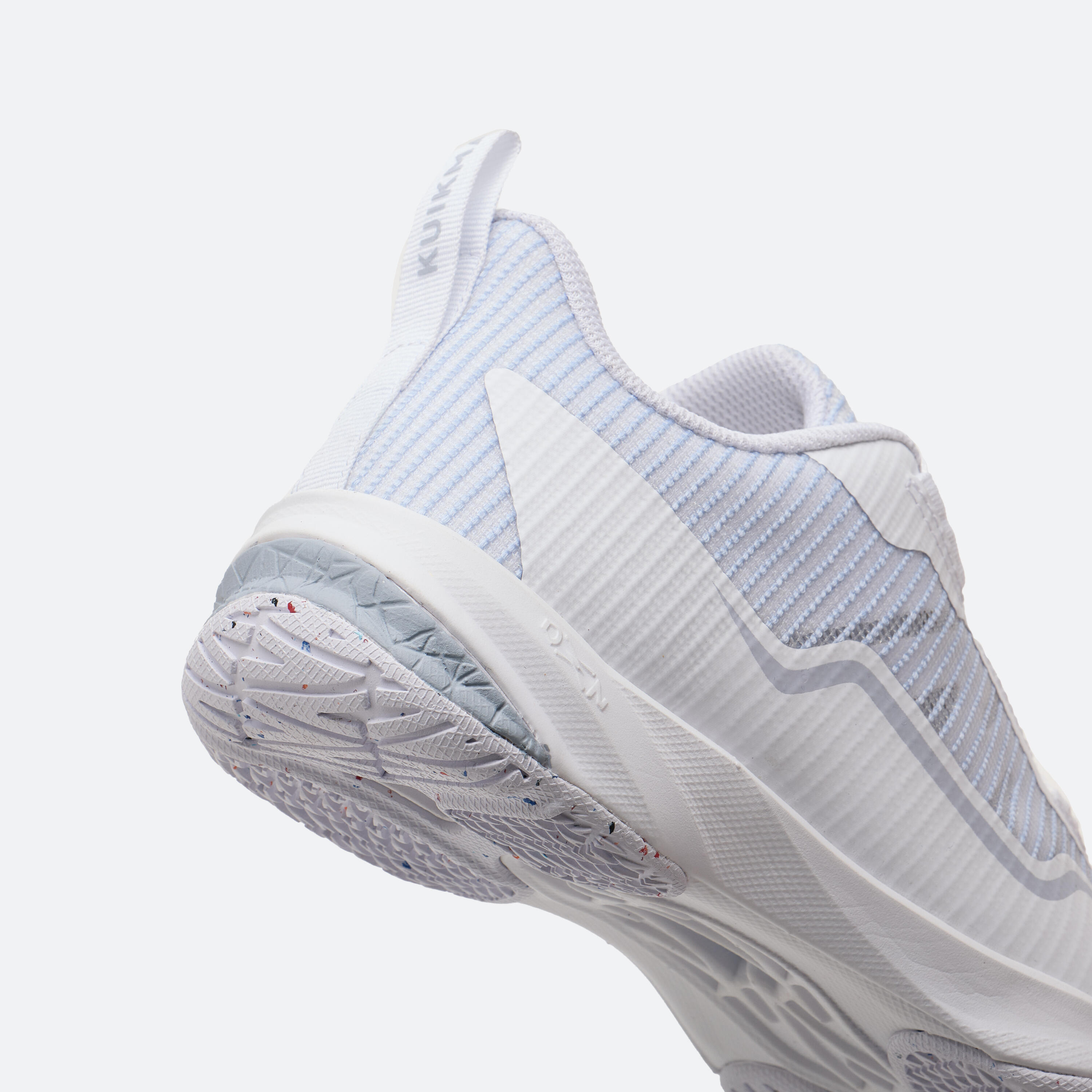 Scarpe badminton bambino BS 560 LITE bianche 3/6