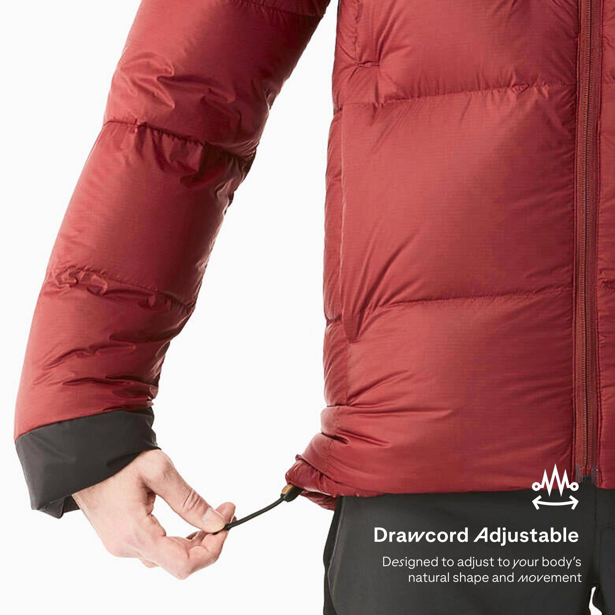 Men Lightweight Packable Down Jacket - MT900 -20° Brown -  4