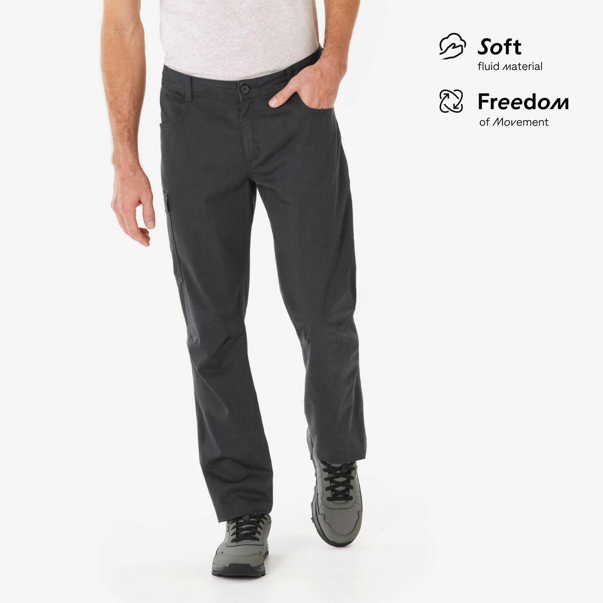 Men’s Hiking Cargo Trousers NH100 -  3