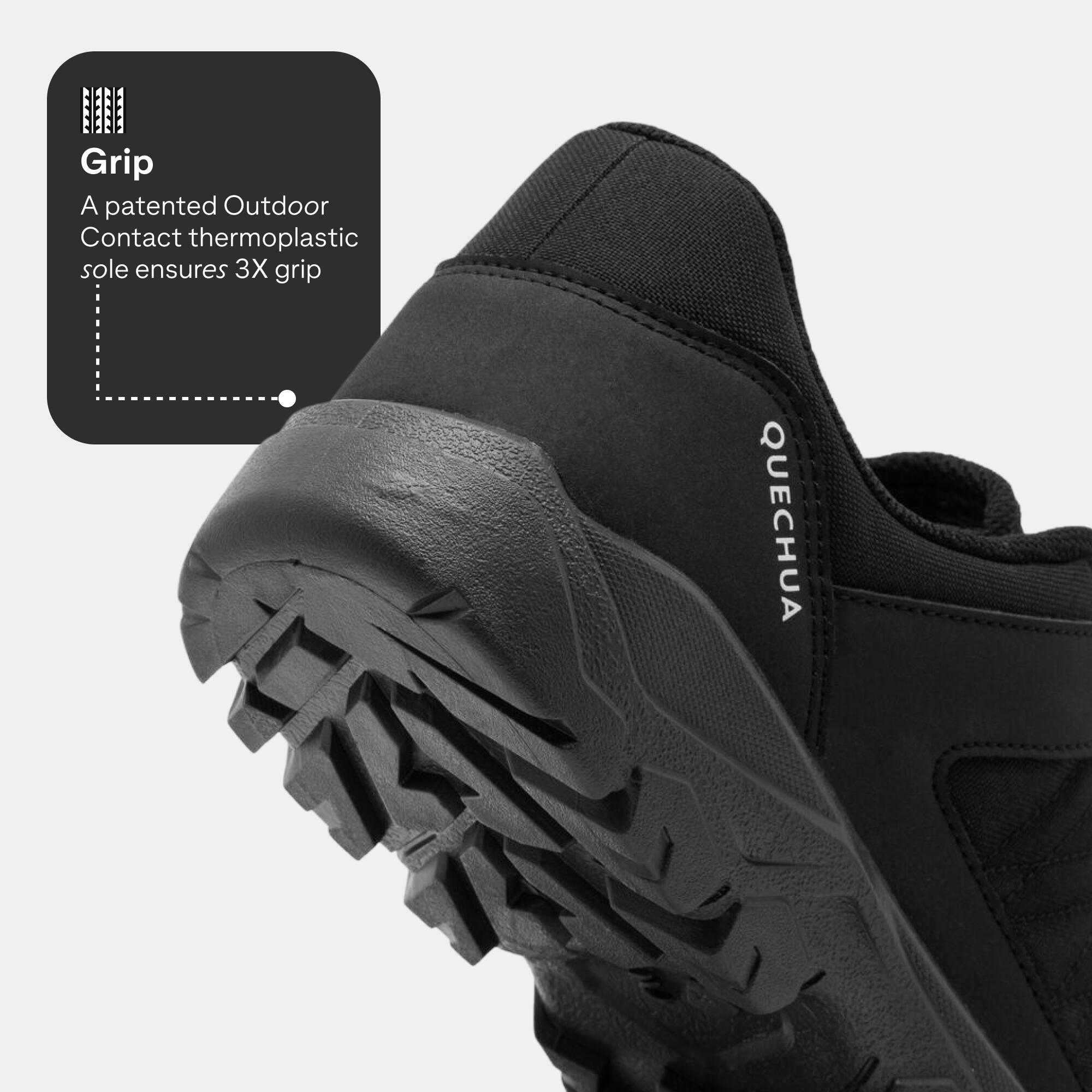 Men’s hiking boots NH50 - Black