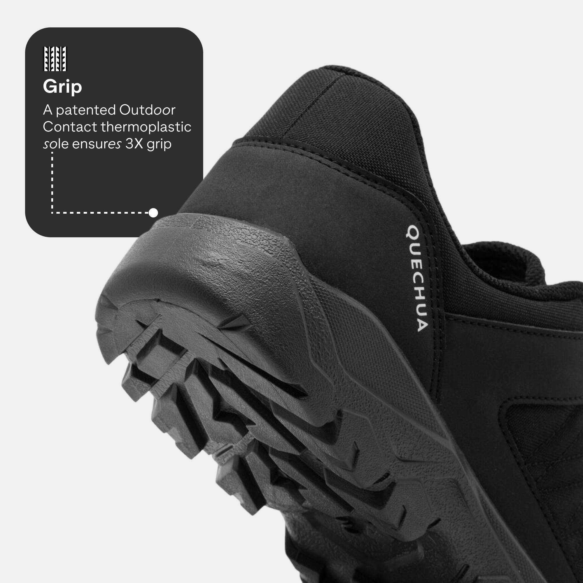 Men’s hiking boots NH50 - Black -  4