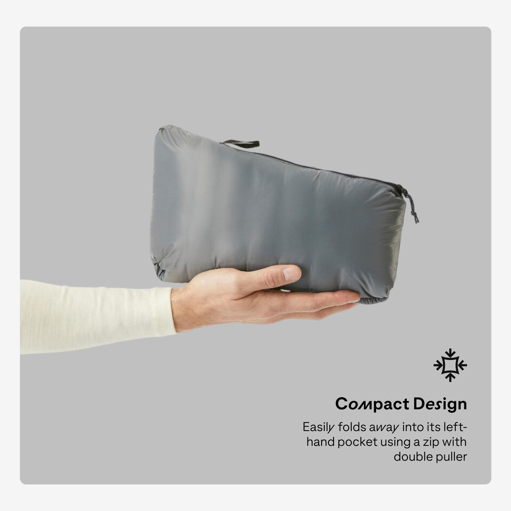 Men Puffer Down Jacket For Trekking MT100 -5°C  Blue