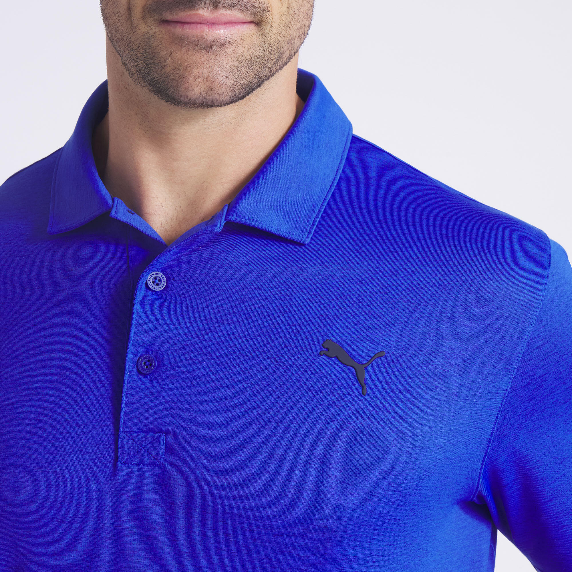 Polo de golf manches courtes homme, Icon 2.0 bleu 4/5