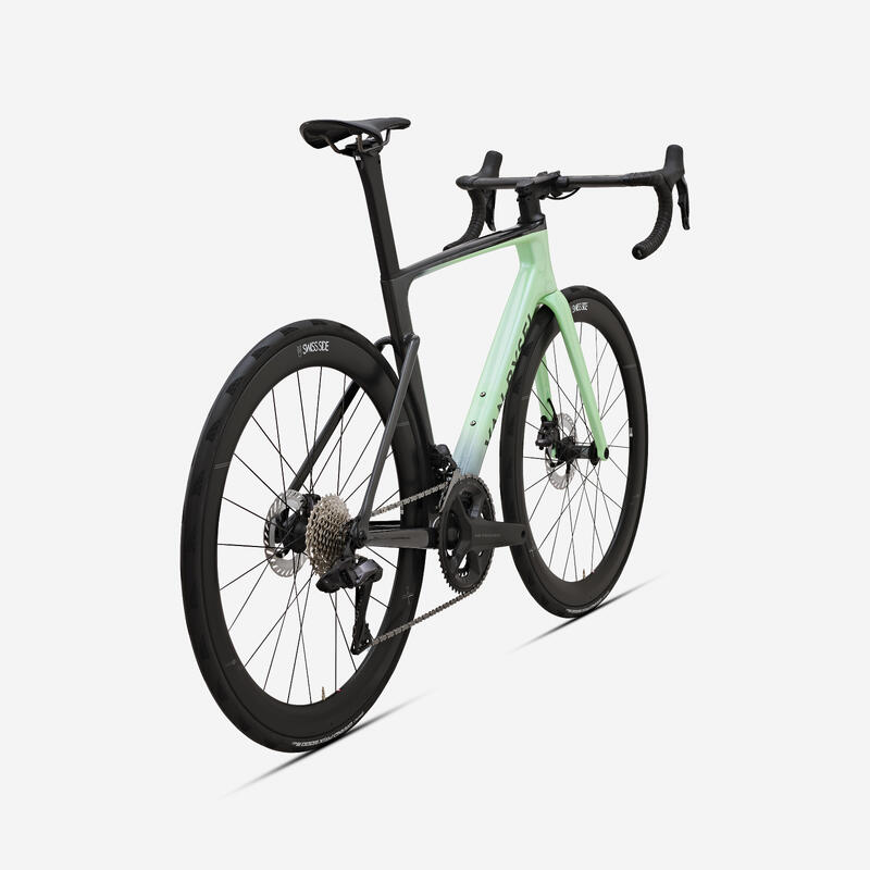 RCR PRO Ultegra Yol/Şehir Bisikleti Di2 2×12v Yeşil