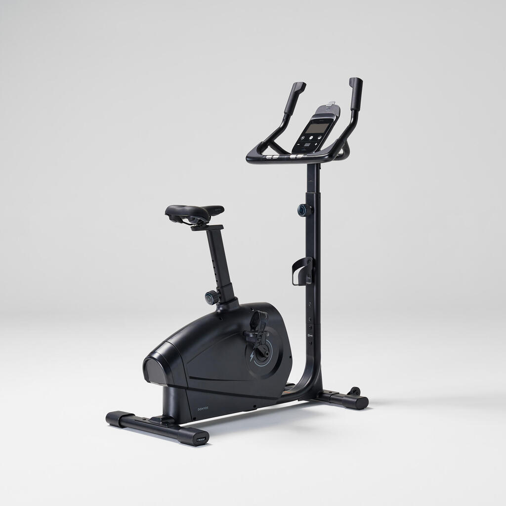 Vélo d'appartement connecté et auto-alimenté, EB900 B, garanti par Decathlon