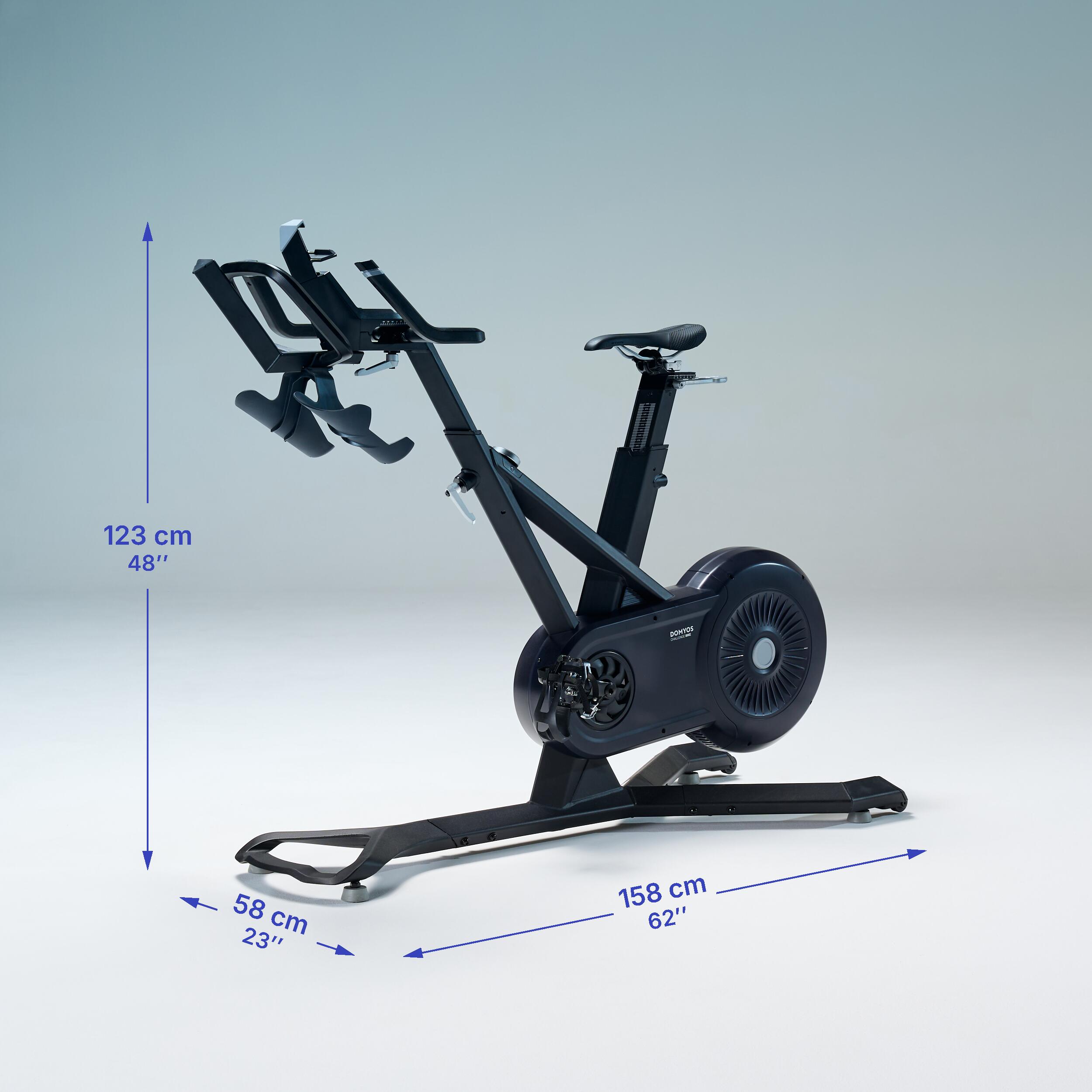 Challenge bike ultra silencieux, fluide, performant, 1500w et connecté à zwift 3/11