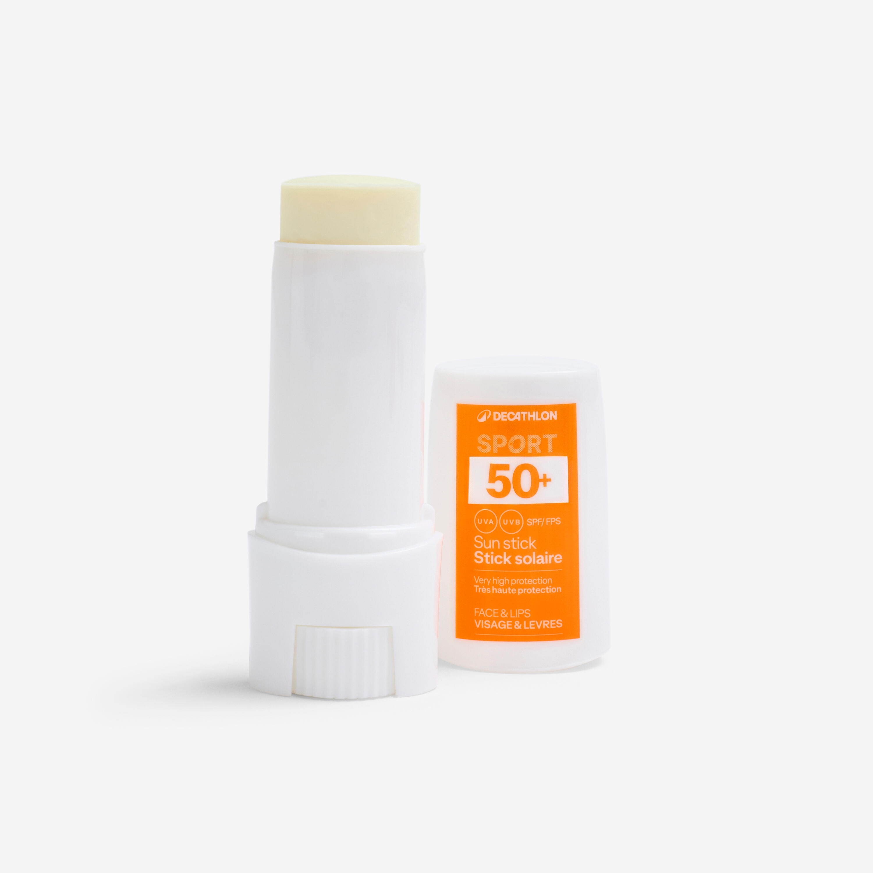 STICK SOLAIRE 2 EN 1 VISAGE ET LÈVRES - HYDRATANT ET PROTECTEUR - SPF 50+ / 9g 3/4