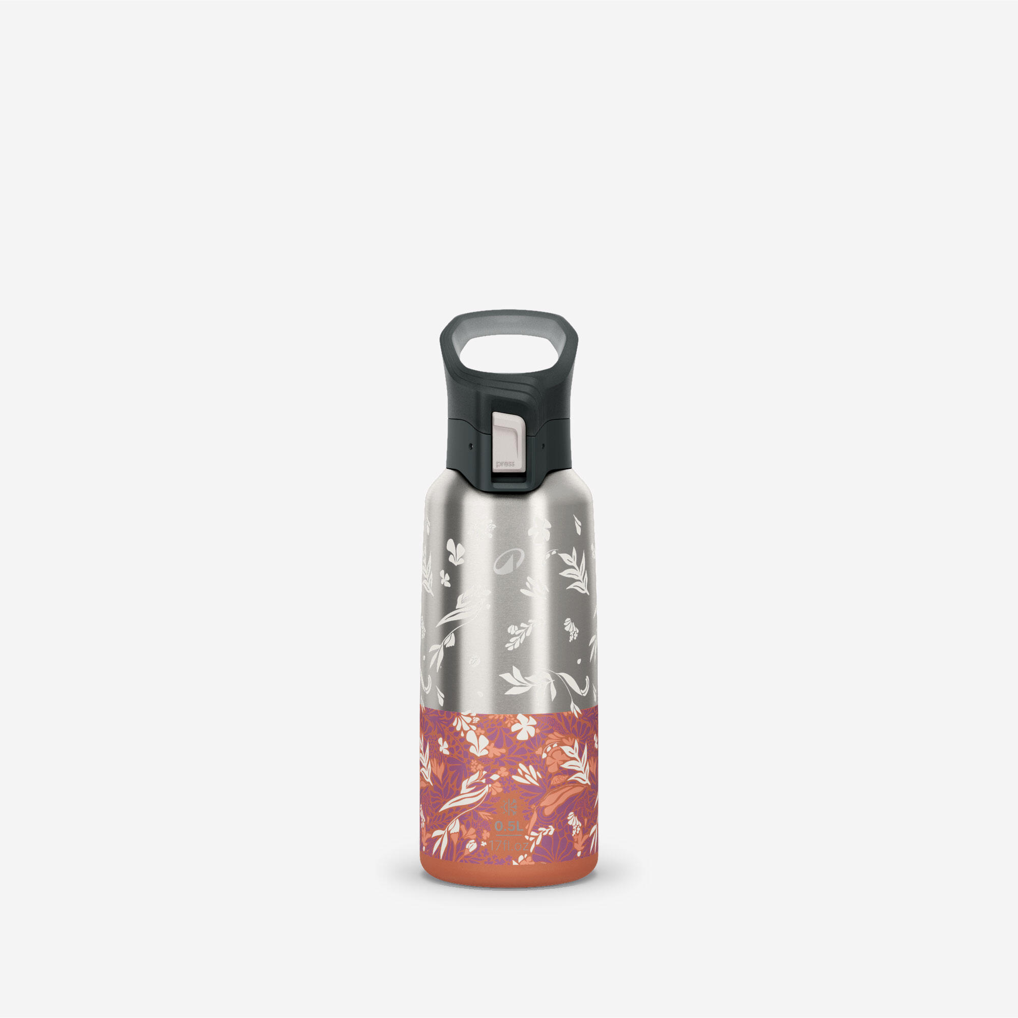 0.5L stainless steel insulated flask 900 with quick-release cap for hiking