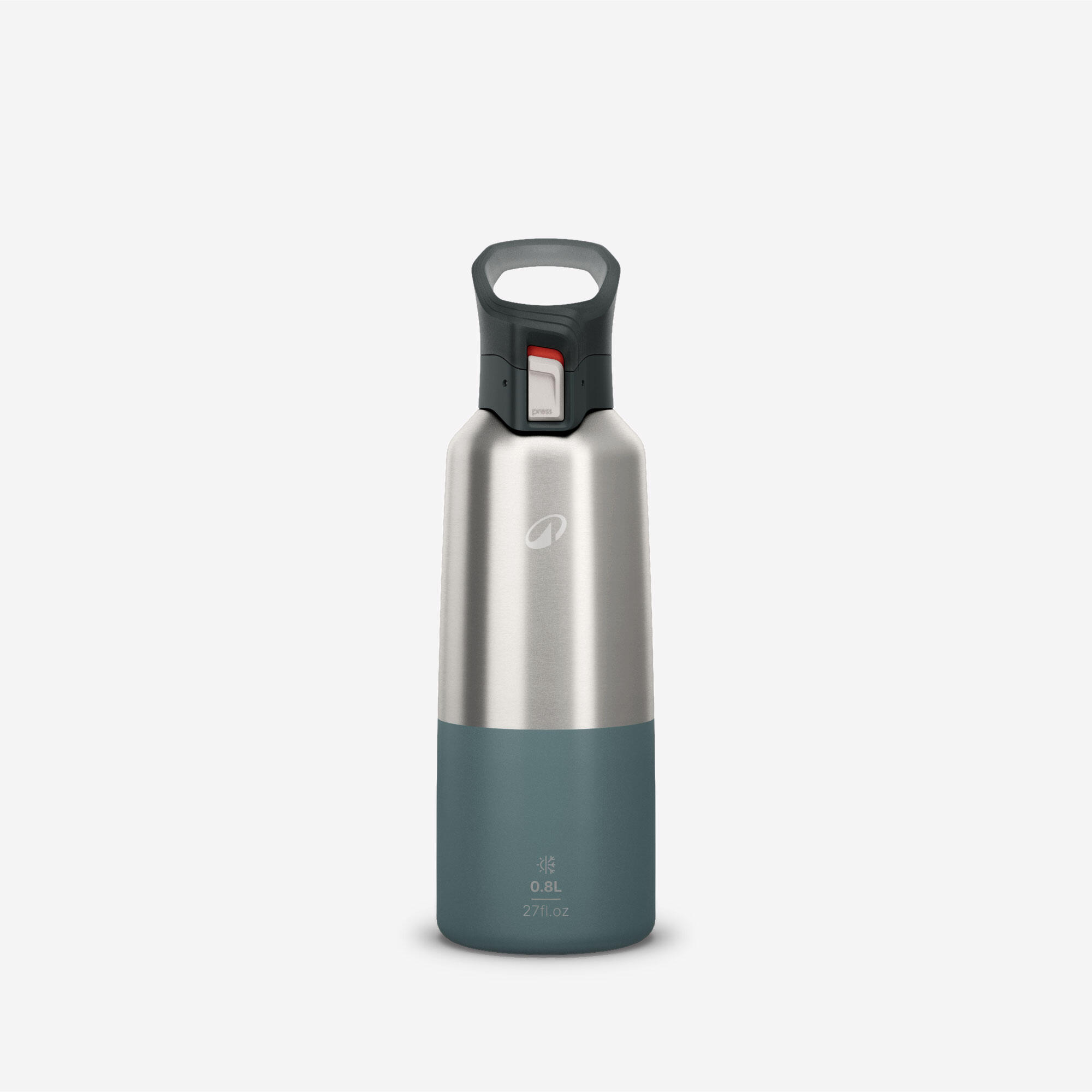 0.8 L insulated stainless steel flask 900 with quick-release cap for hiking