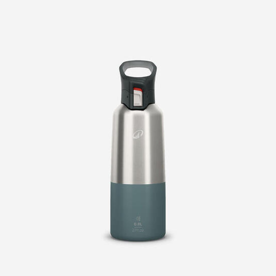 Gourde 900 isotherme inox 0,8L bouchon à ouverture rapide pour la randonnée