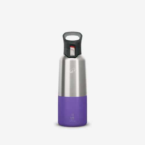 Gourde 900 isotherme inox 0,8L bouchon à ouverture rapide pour la randonnée