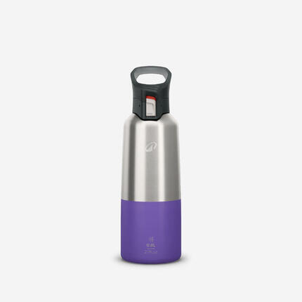 Gourde 900 isotherme inox 0,8L bouchon à ouverture rapide pour la randonnée