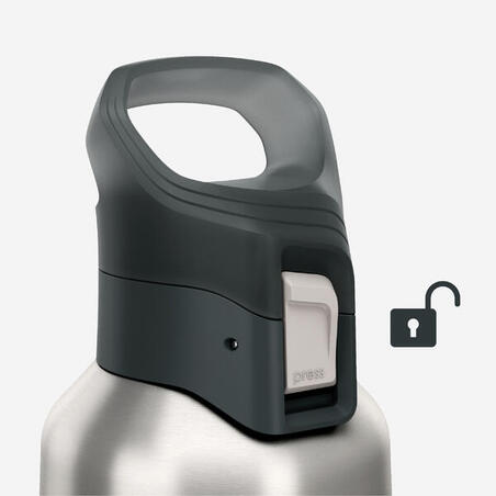 Фляга ізотермічна 900 для туризму з неіржавної сталі 0,8 л зелена