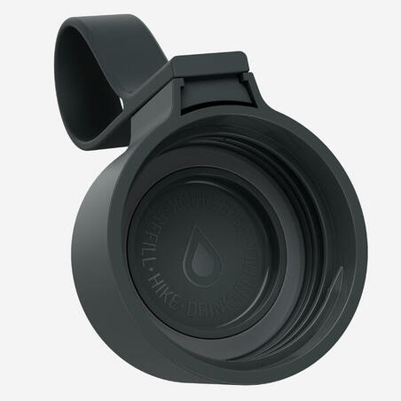 Пляшка дитяча 100 1 л з неіржавної сталі з гвинтовою кришкою з квітковим принтом