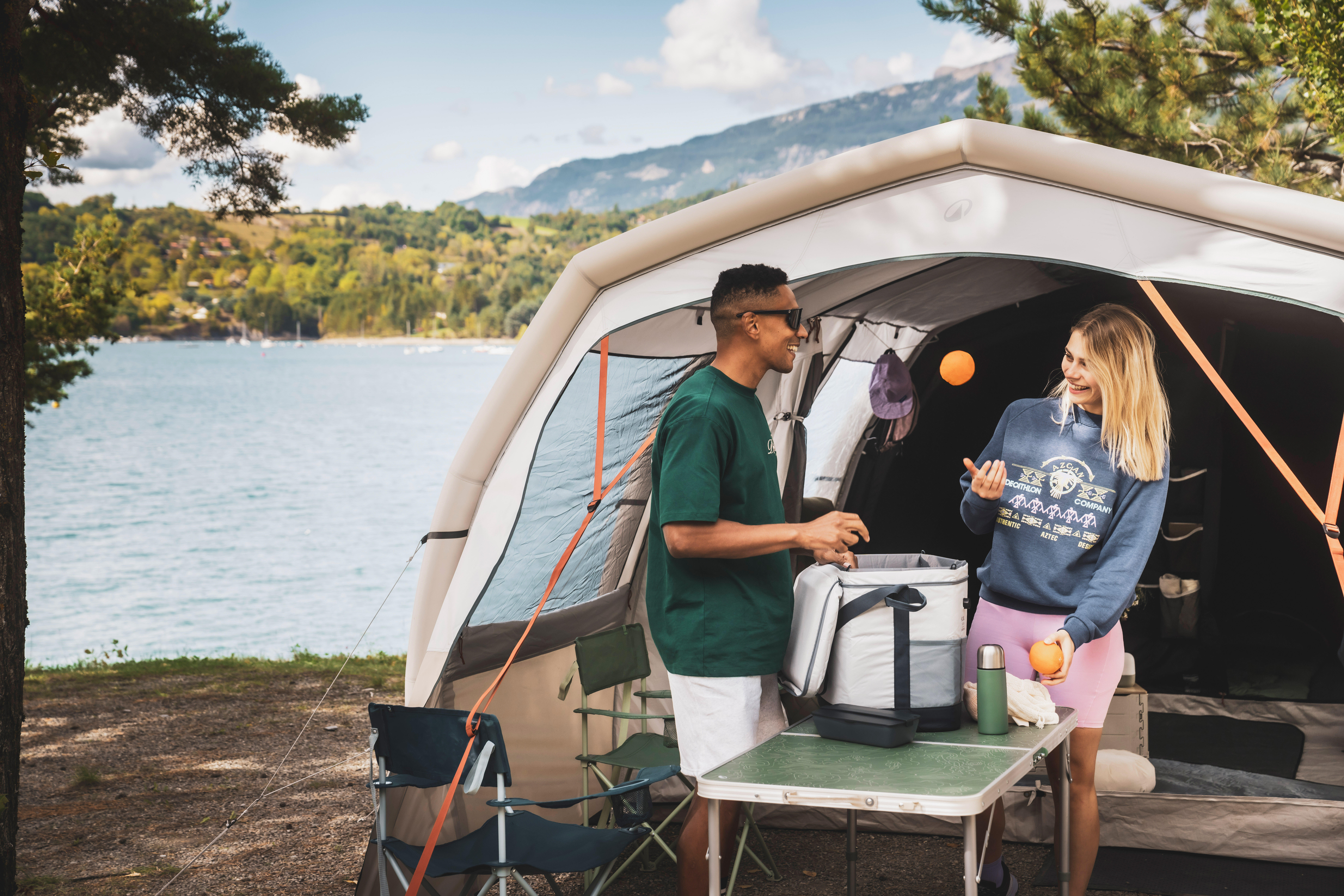 Camping Cooler 35 L, 500 - QUECHUA