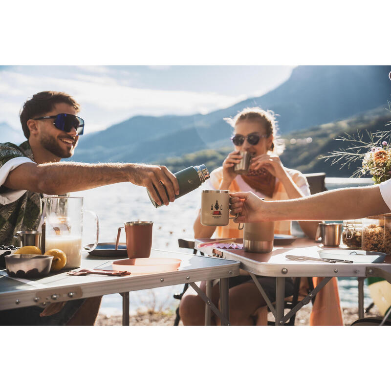 Masă camping pliabilă pentru 4 persoane Maro