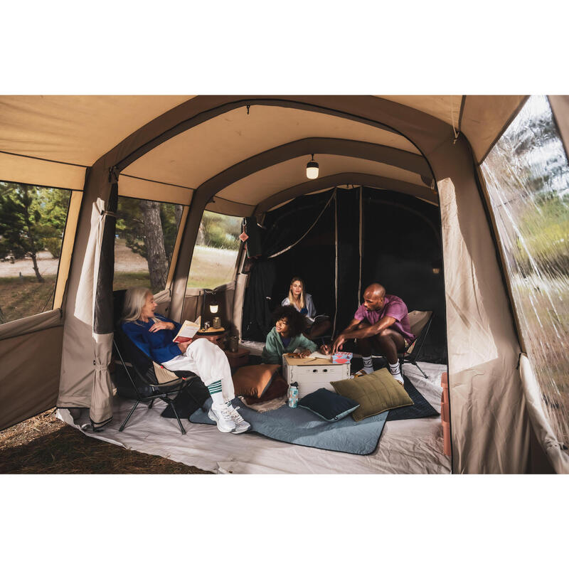 Cort de camping gonflabil 4 persoane 2 camere Air Seconds 4.2 XXL Polibumbac
