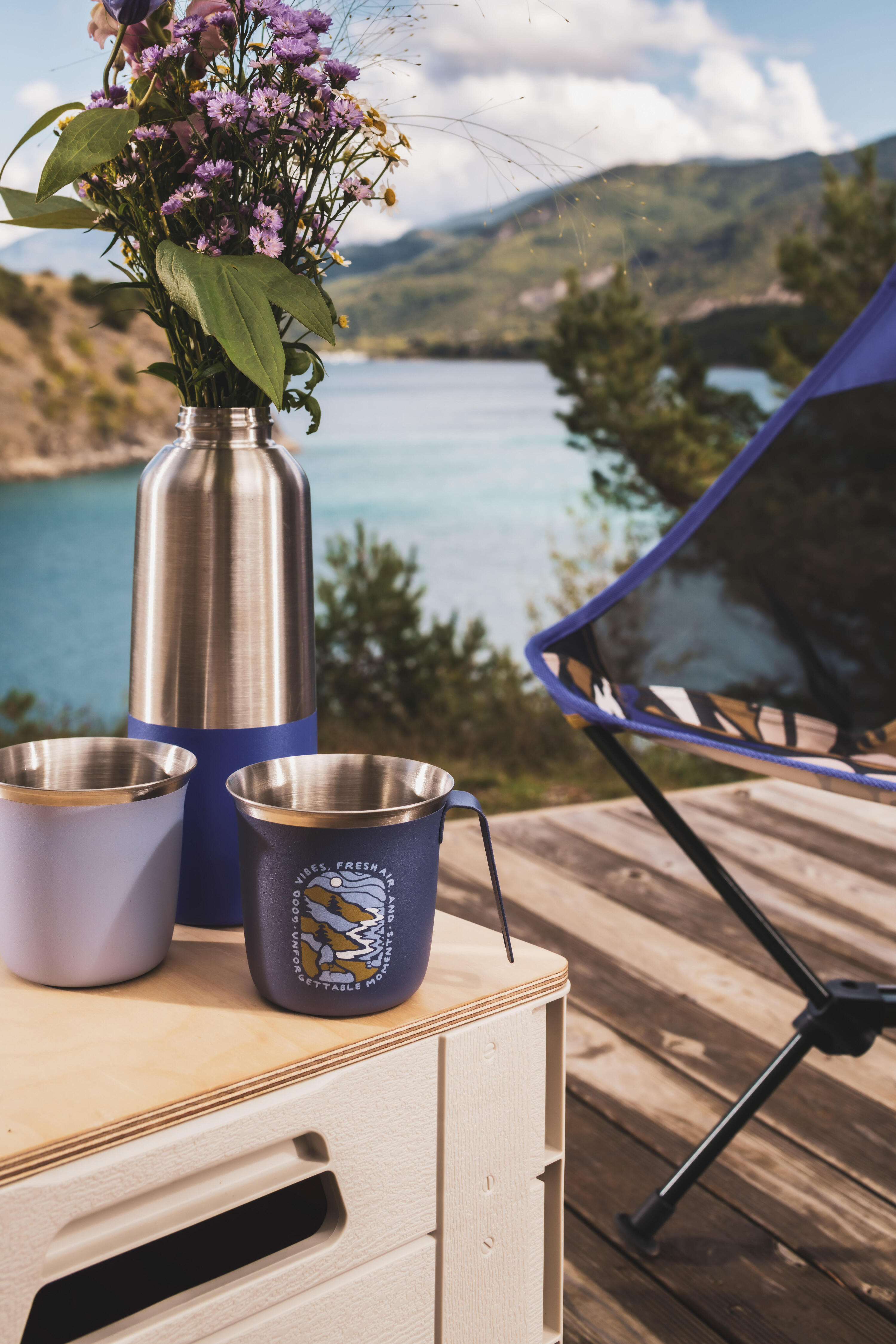Tasse de camping en acier inoxydable 0,3 L, 500 7/7