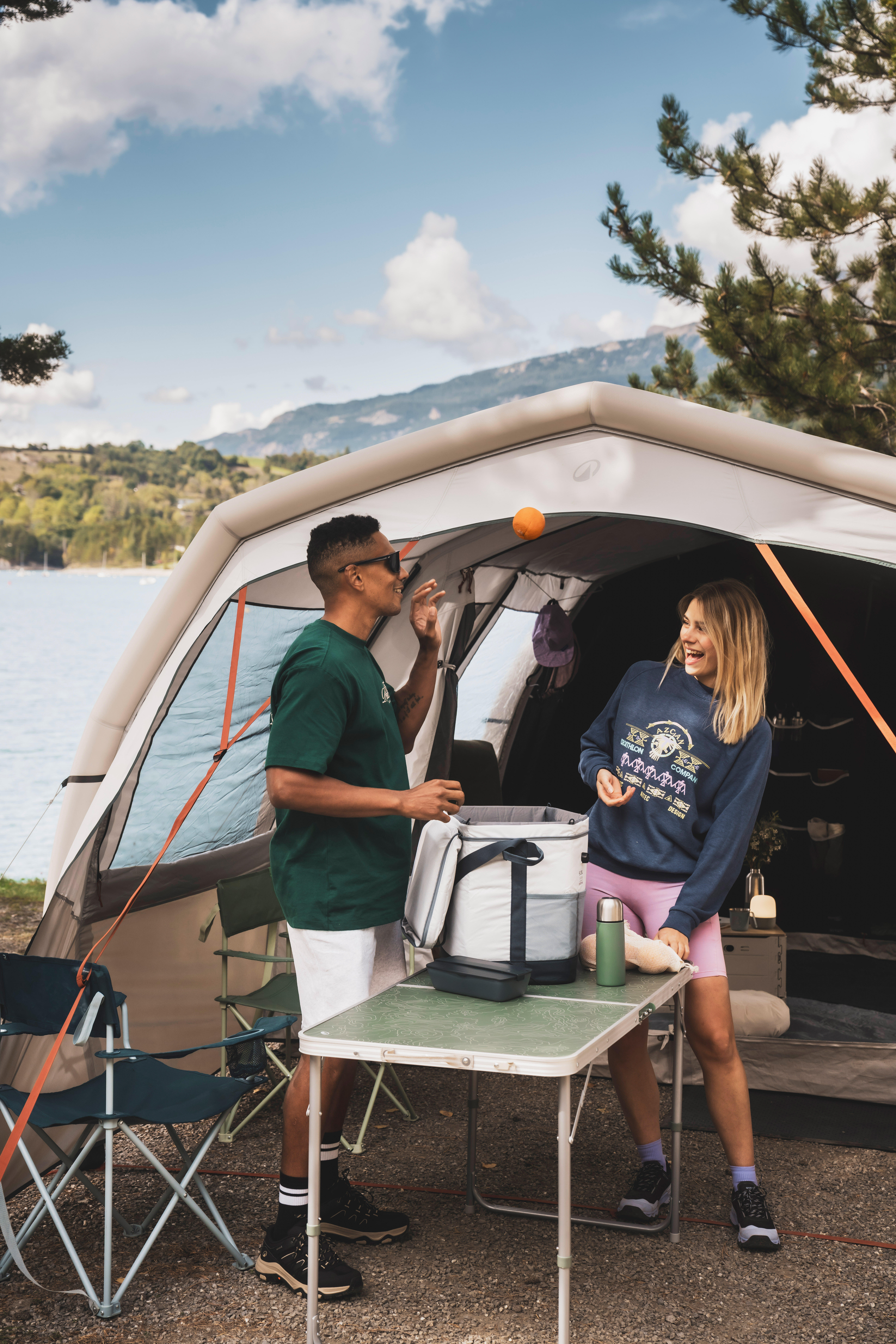 Camping Cooler 35 L, 500 - QUECHUA