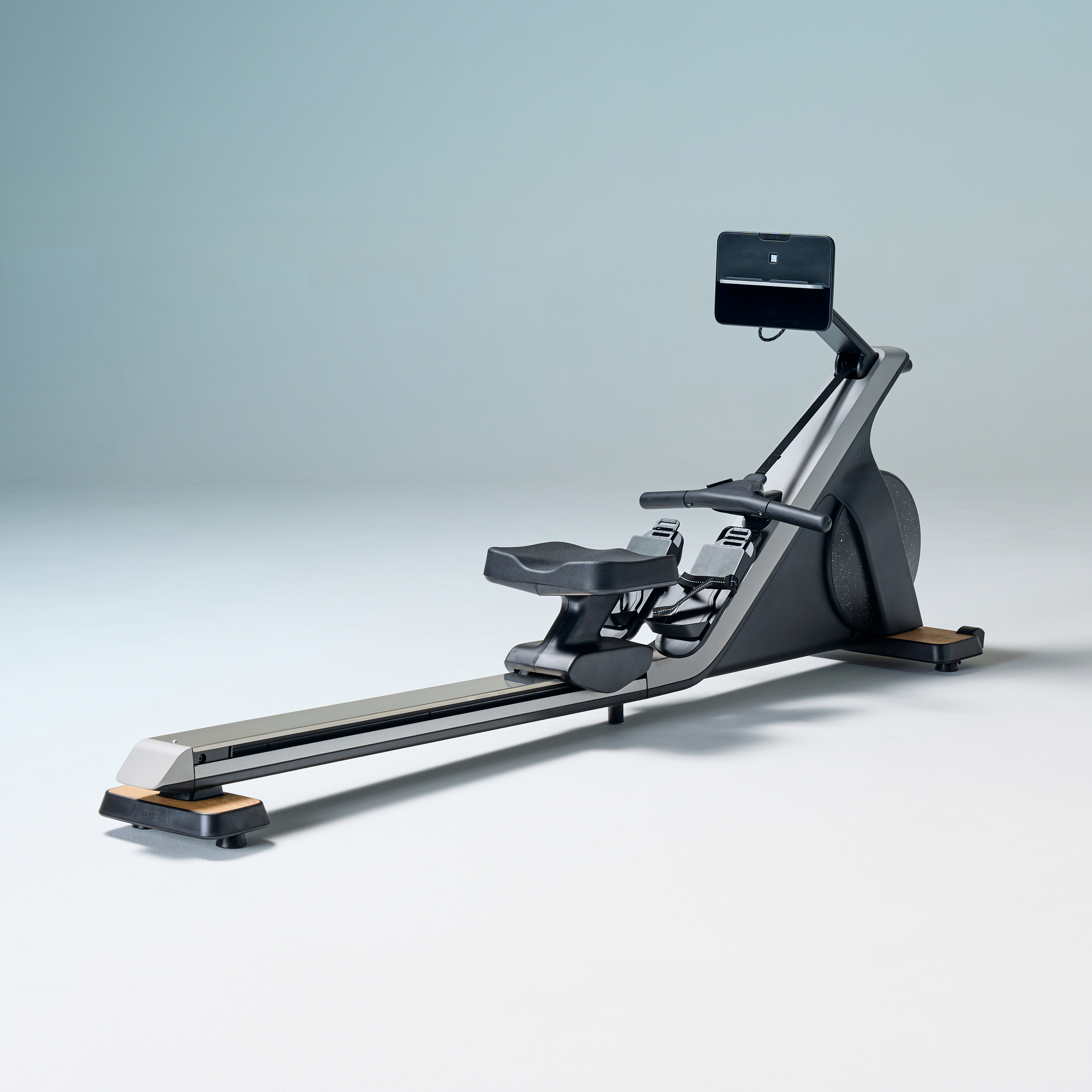 Rameur connecté et compact, training rower 900 - Domyos