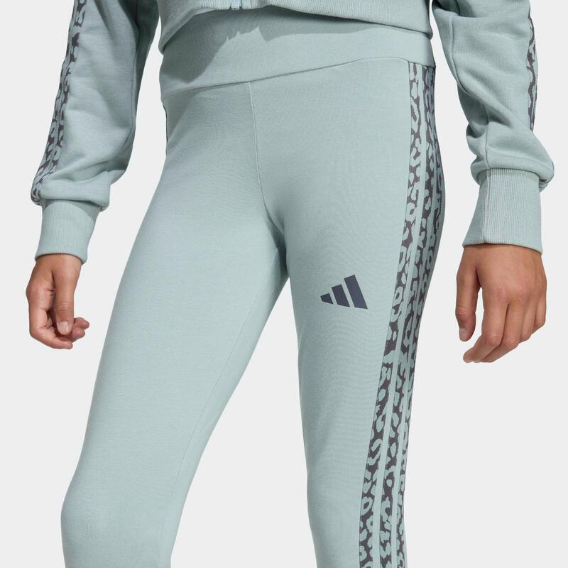 Colanți de fitness ADIDAS Verde Fete