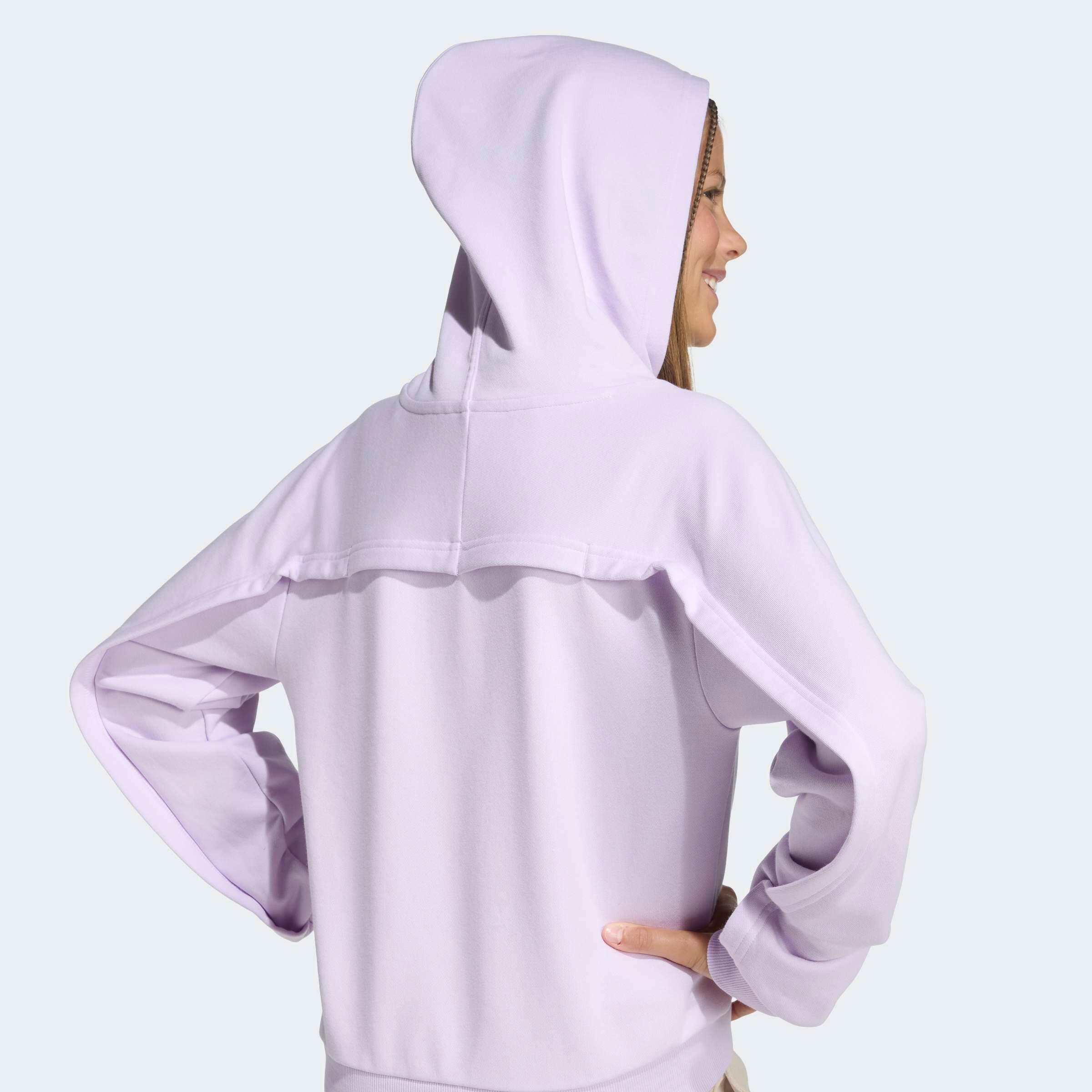 Kapuzenpullover für Mädchen, rosa 3/4