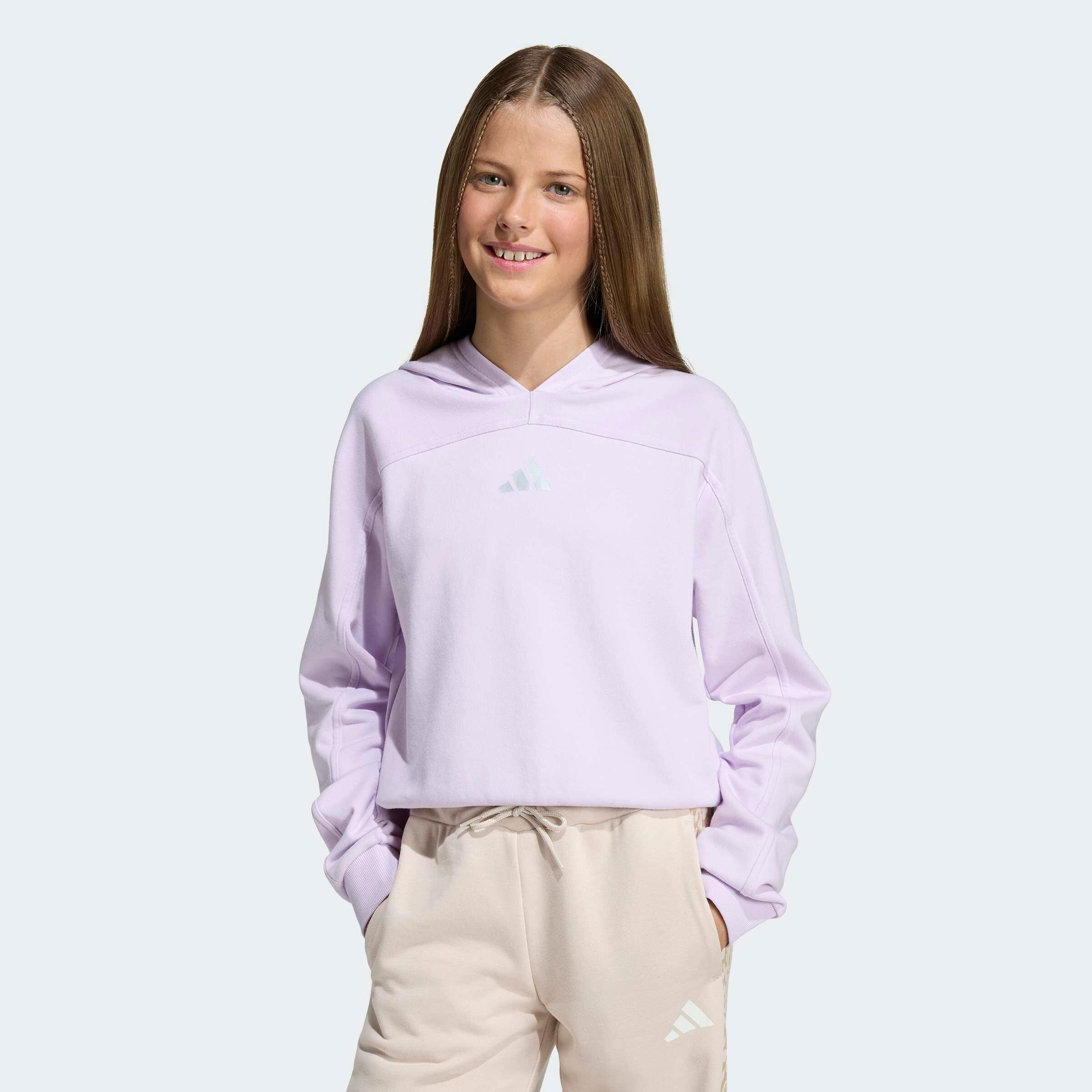 ADIDAS Girls' Hoodie - Pink