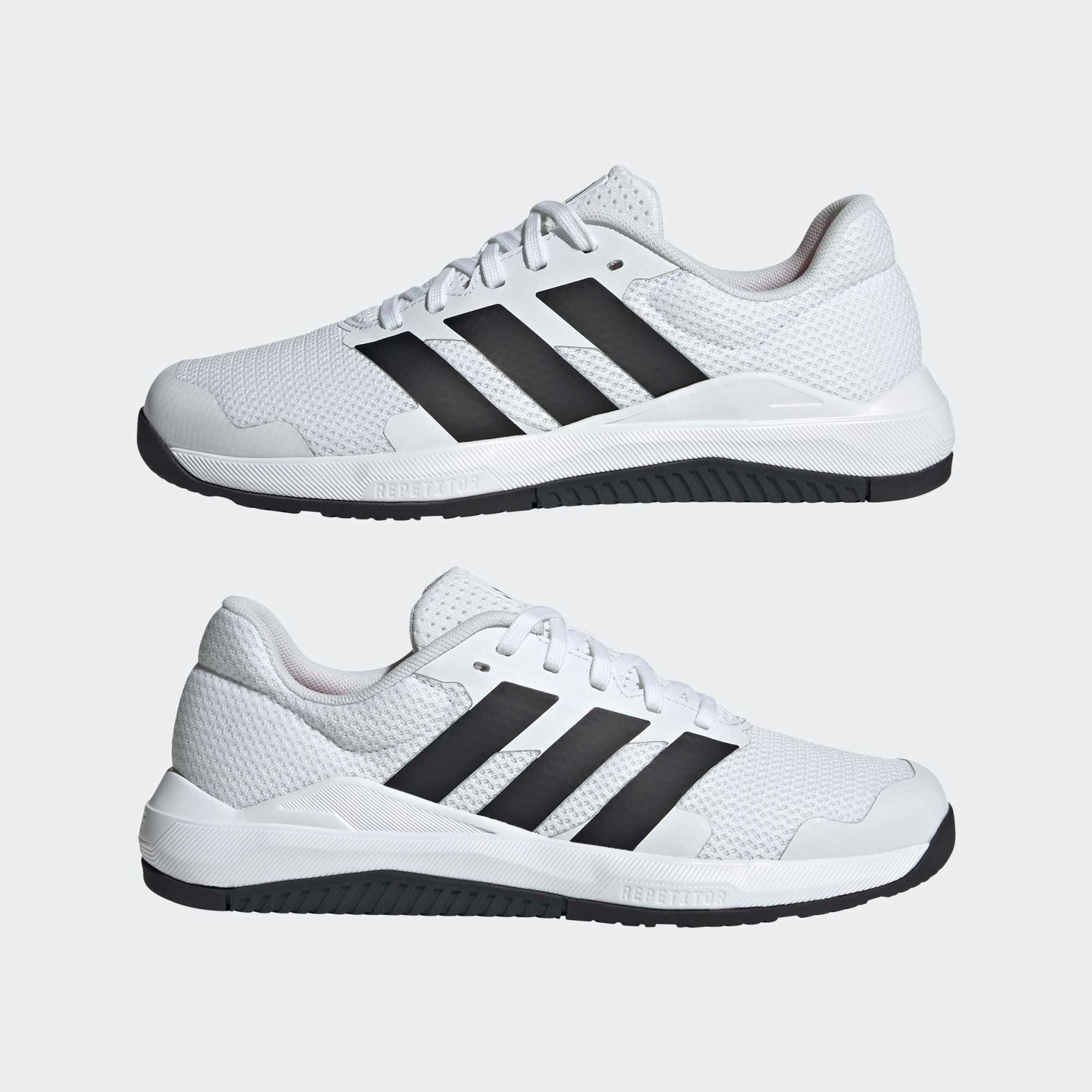Chaussures de fitness femme Dropset, blanc 9/9