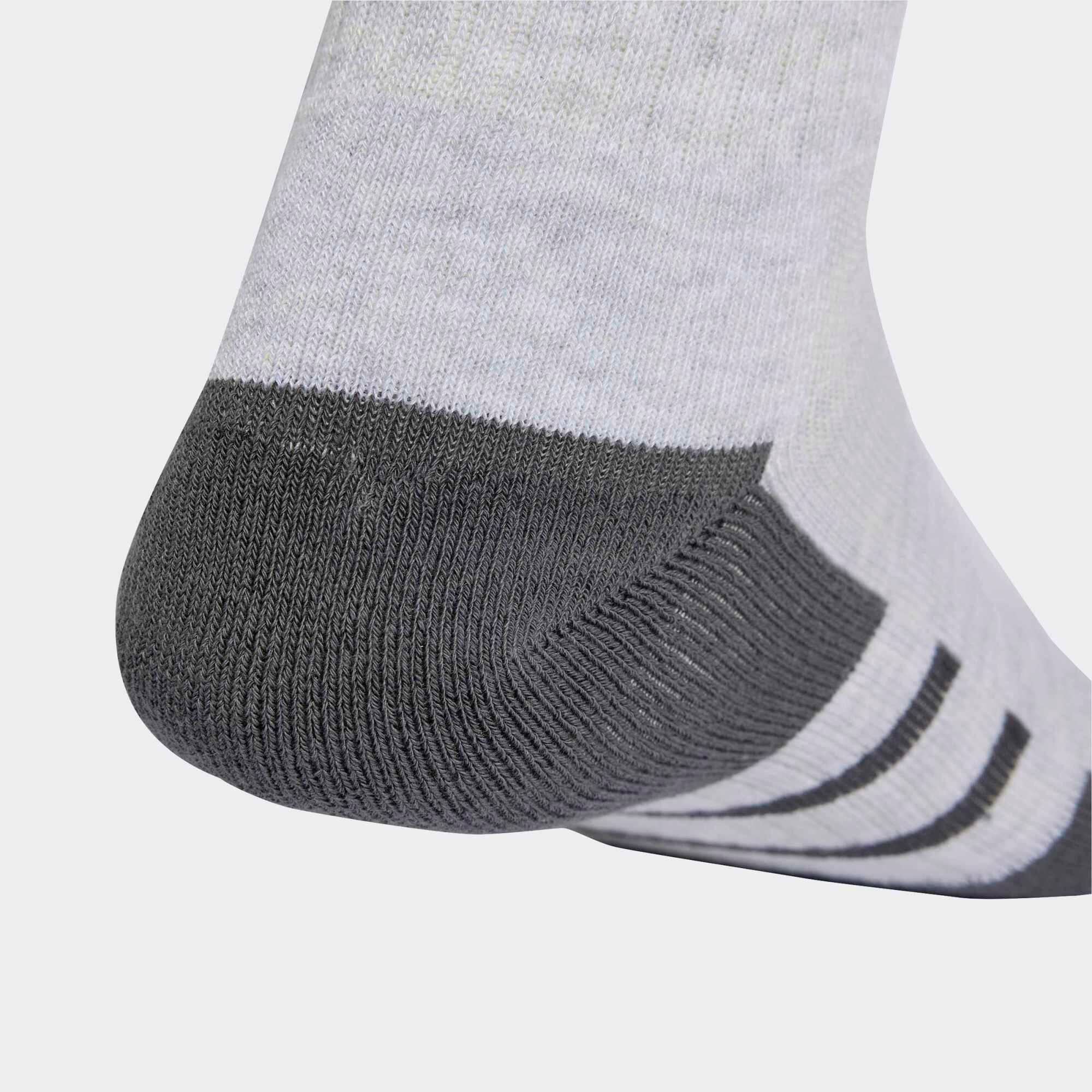 Calze ADIDAS palestra grigie x3 3/4
