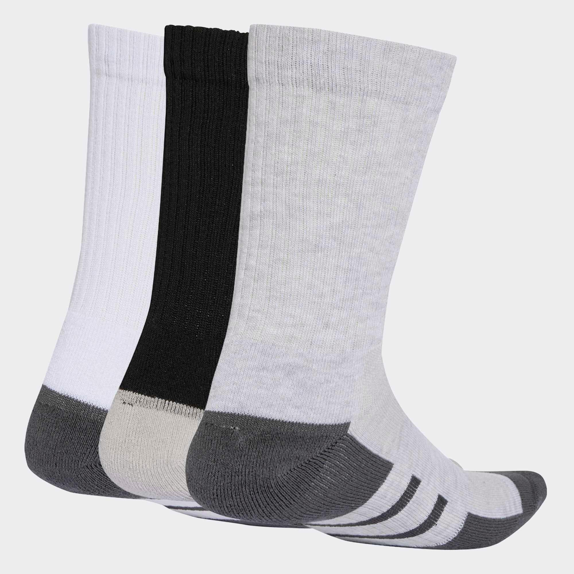 Calze ADIDAS palestra grigie x3 2/4