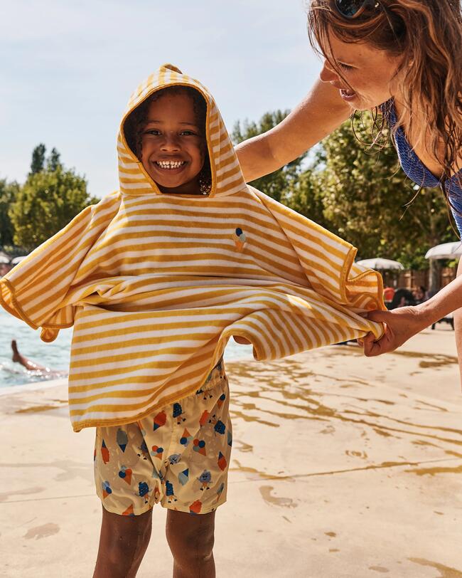 baby swimsuit ice cream print