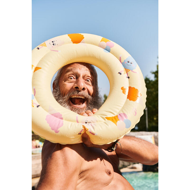 Colac gonflabil piscină 51 cm Înghețate Galben Copii 3-6 ani