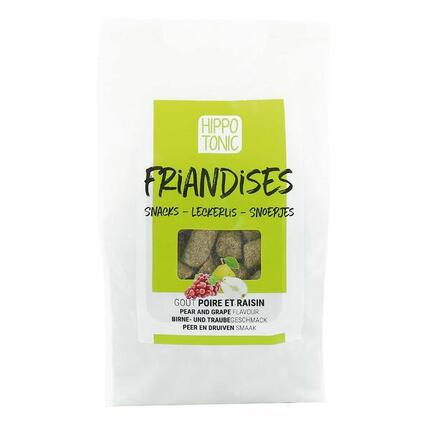 Friandises équitation cheval/poney Hippotonic 1kg poire raisin