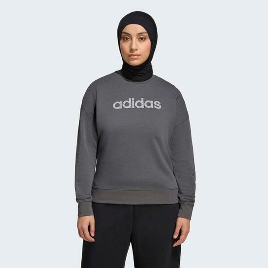 Felpa ADIDAS donna palestra nera