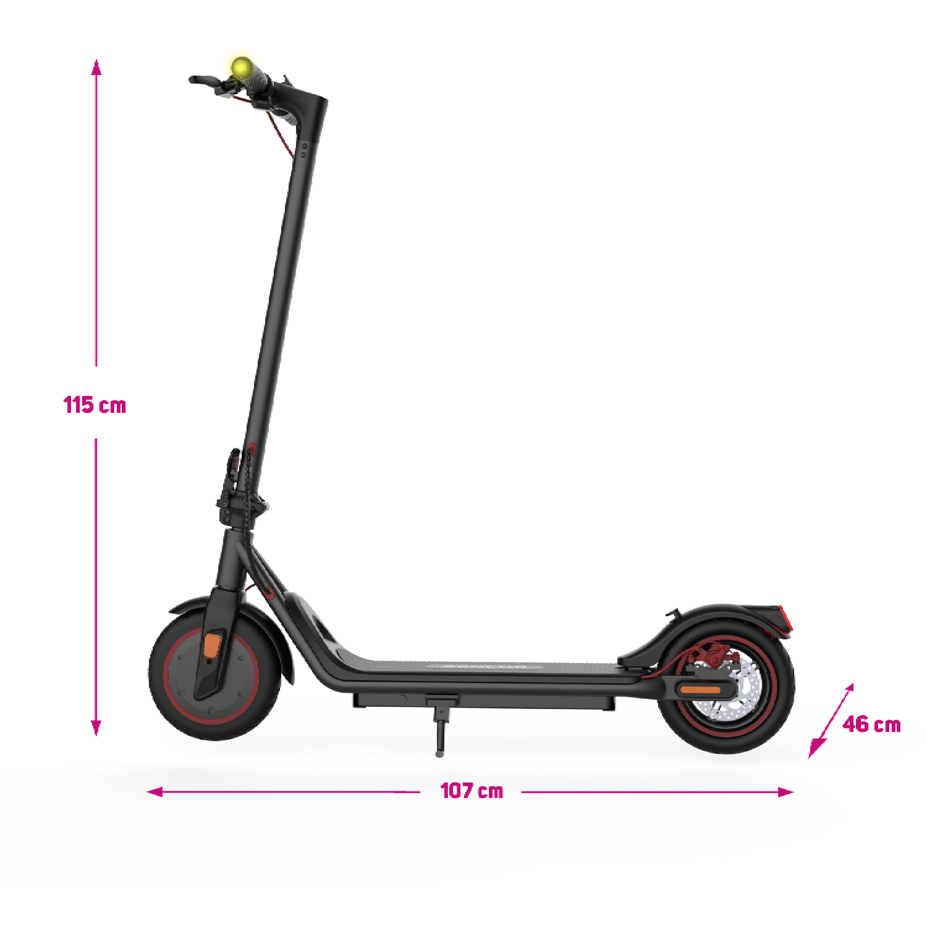 Hulajnoga elektryczna Sencor Scooter S21 11/12