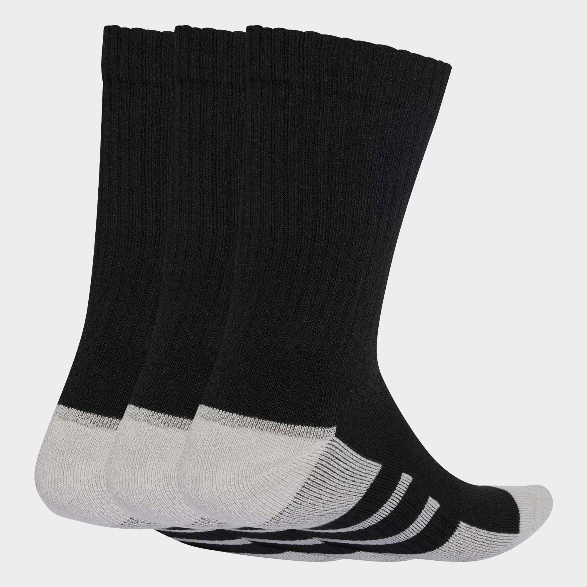Calze ADIDAS palestra nere x3 2/4