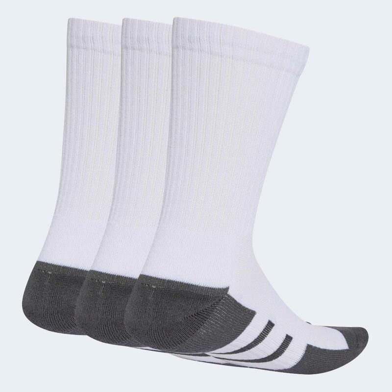 Set 3 perechi șosete de fitness ADIDAS Alb