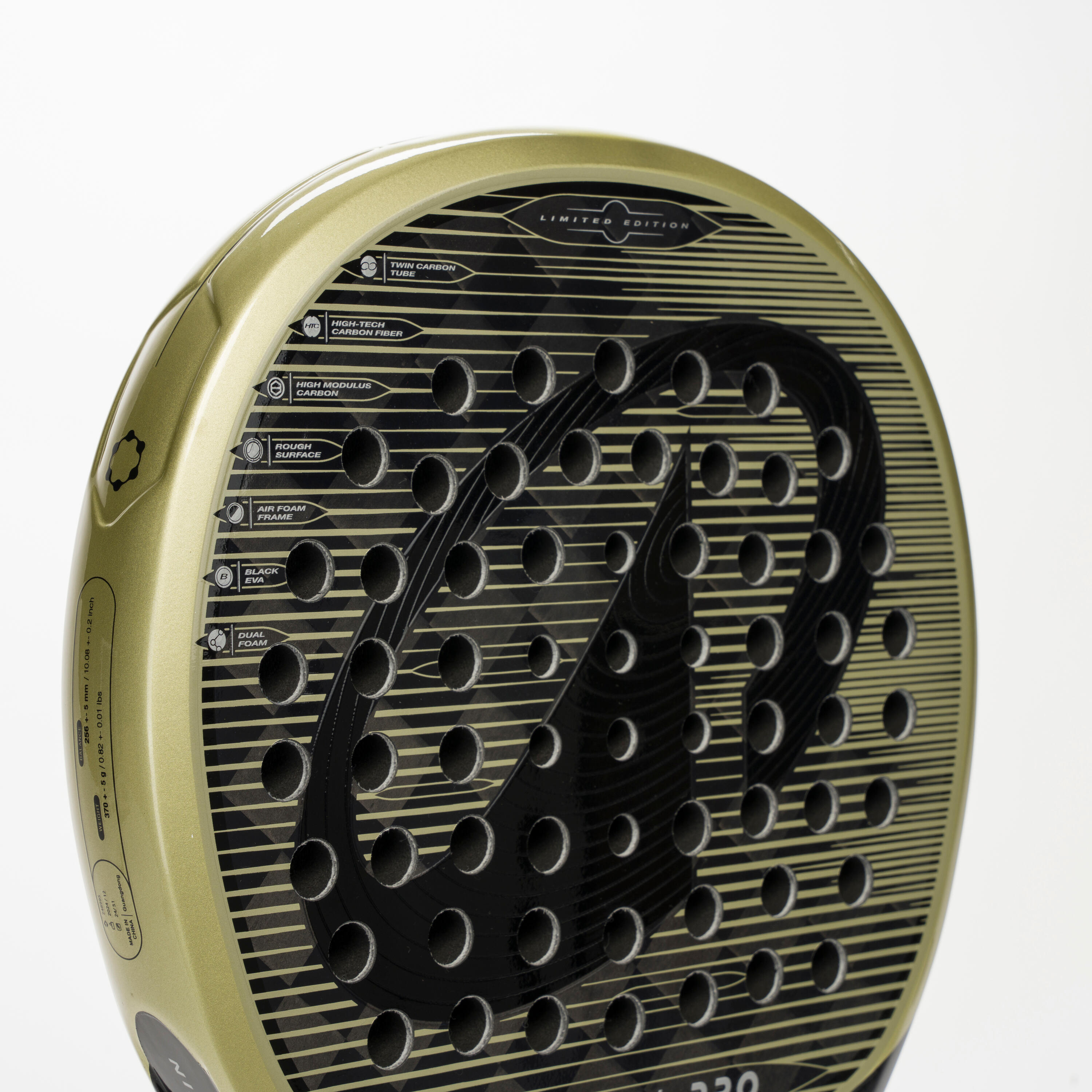 Pala de pádel adultos - Kuikma Control Pro Limited Edition 2025 8/12