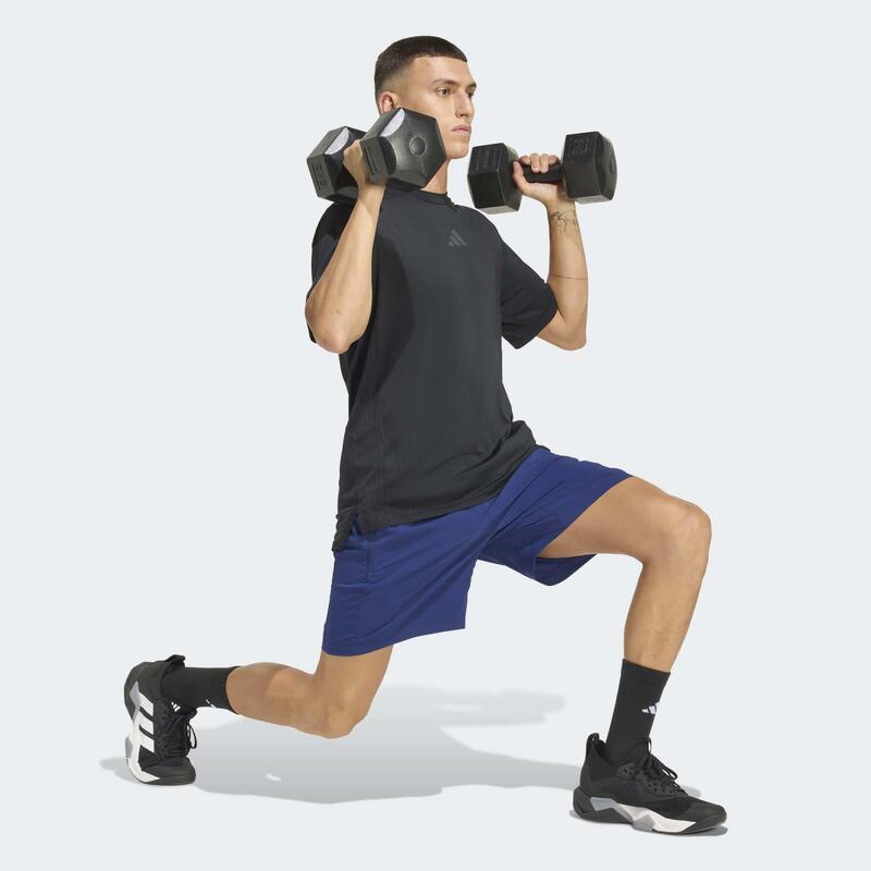 Șort de fitness ADIDAS Bleumarin Bărbați