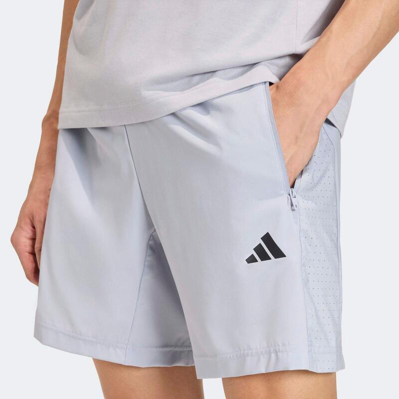 Șort de fitness ADIDAS Gri Bărbați